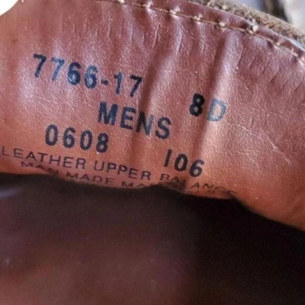 Eastland‎ Falmouth Mens 8D Dark Brown Leather Camp Moc Boat Shoe Loafers 7766-17